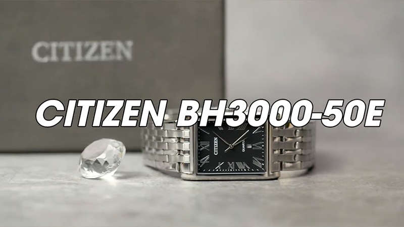 Thiết kế lịch lãm, sang trọng của mẫu đồng hồ CITIZEN 31 mm Nam BH3000-50E